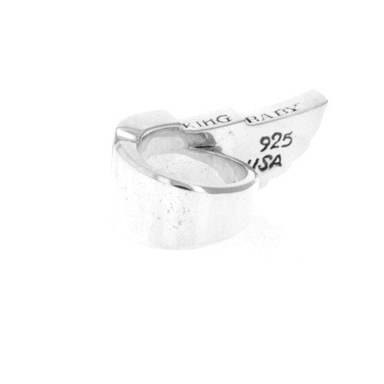 king baby mens wing ring