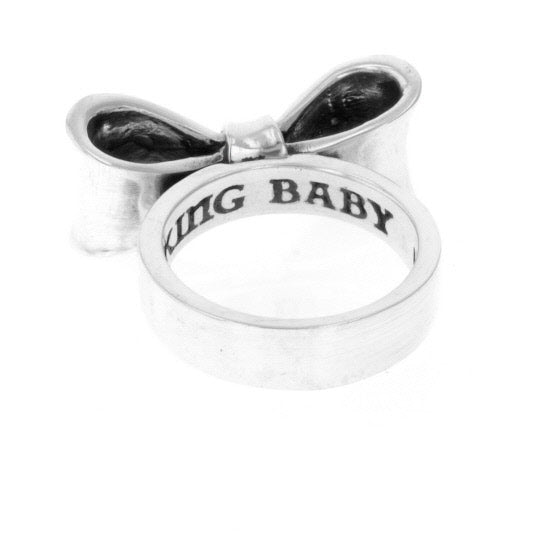 king baby small bow ring