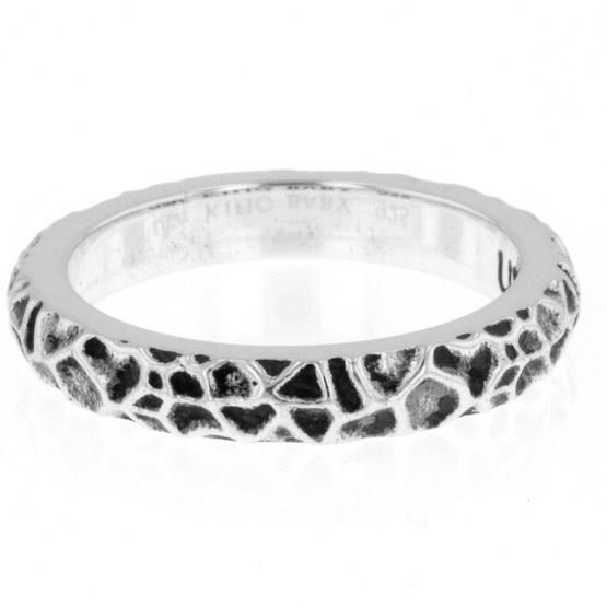 Hammered Texture Stackable Ring