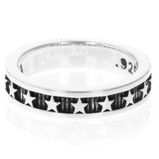 king baby mens star ring