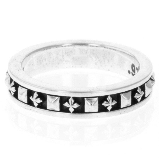 king baby men's cross ring