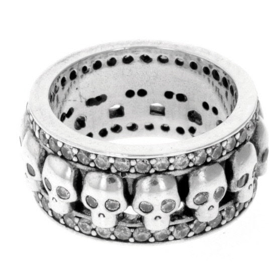 king baby womens skull ring