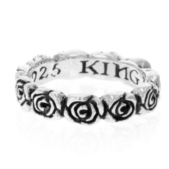 king baby infinity rose ring