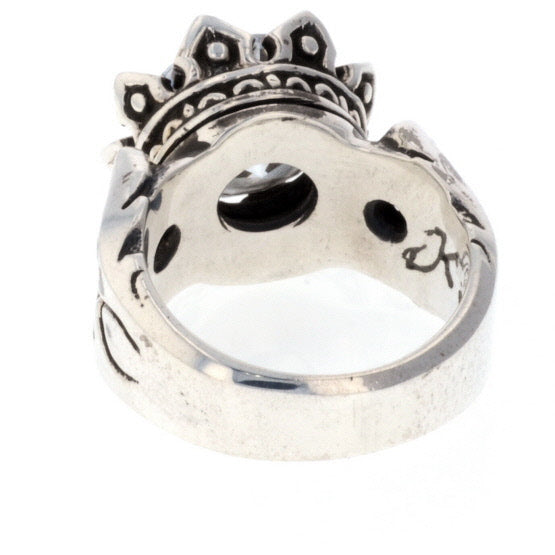 13mm Crown Ring w/ CZ