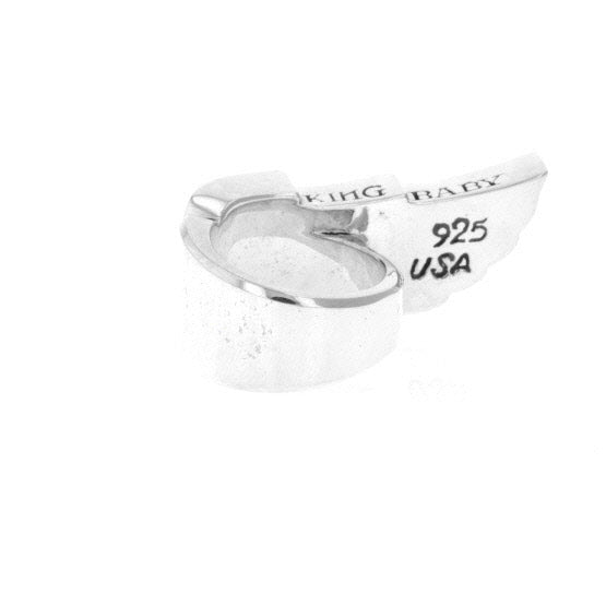 king baby mens wing ring