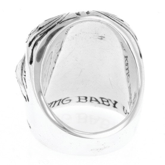 king baby mens skull ring