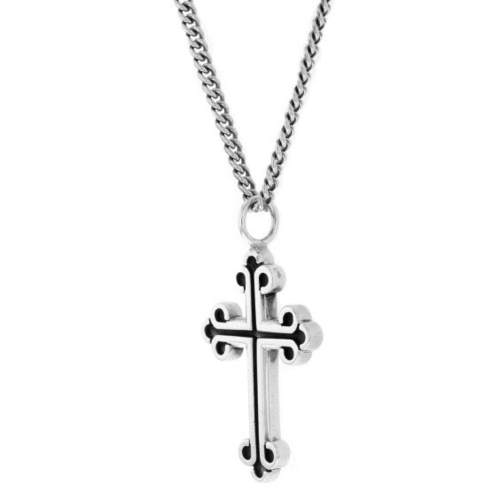 king baby traditional men's cross pendant