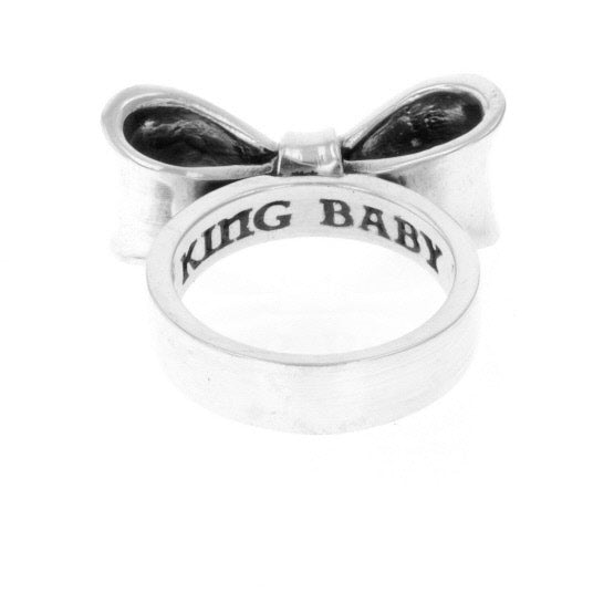 king baby small bow ring