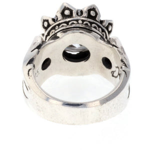13mm Crown Ring w/ CZ
