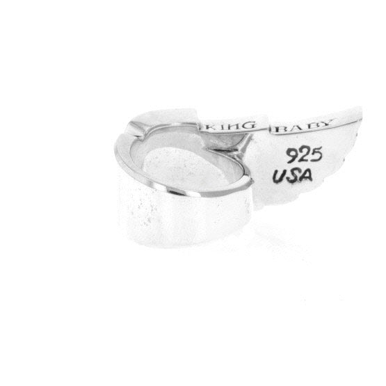 king baby mens wing ring