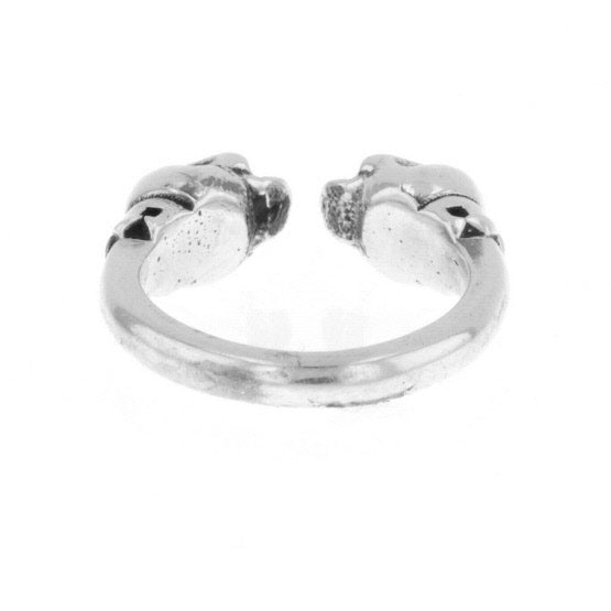 king baby skull mid ring