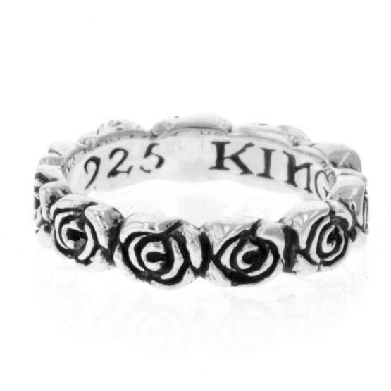 king baby infinity rose ring