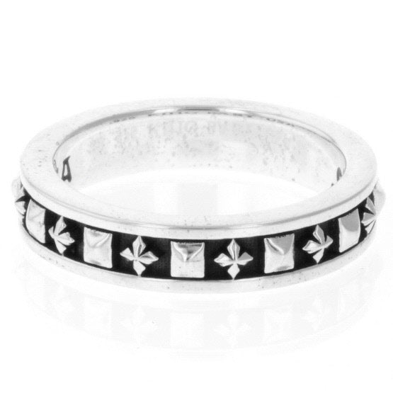 king baby men's cross ring