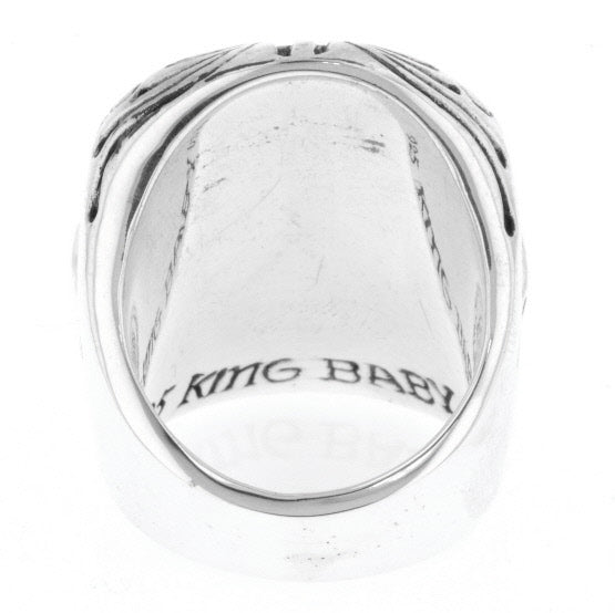 king baby mens skull ring