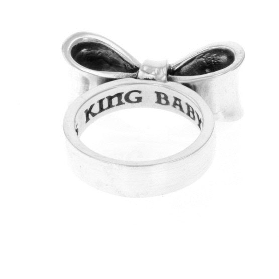 king baby small bow ring