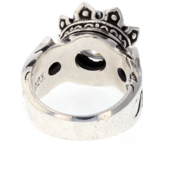 13mm Crown Ring w/ CZ