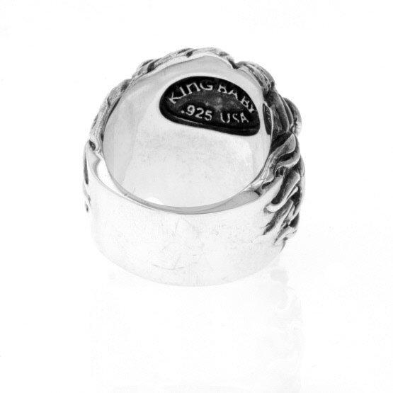 King Baby Lion's Head Ring