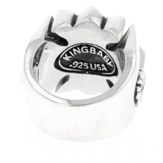 King Baby Gothic Cross Ring