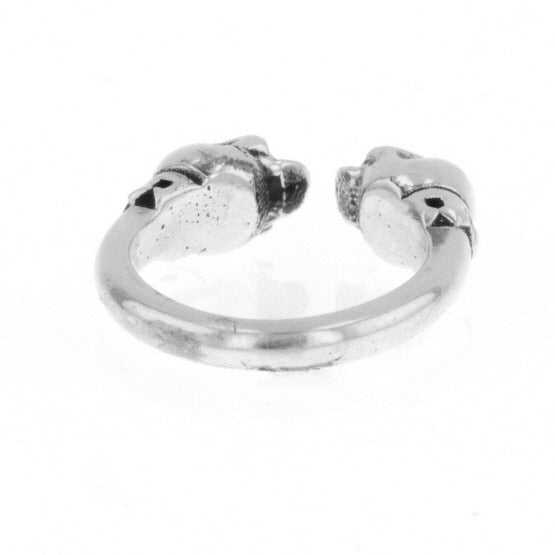 king baby skull mid ring