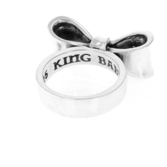 king baby small bow ring