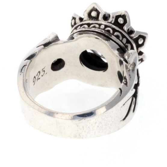 13mm Crown Ring w/ CZ