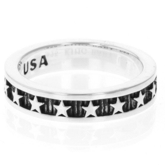 king baby mens star ring