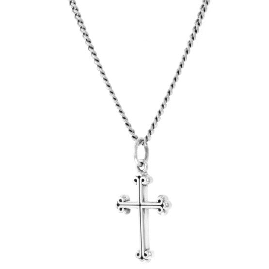 king baby small traditional cross pendant