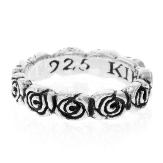 king baby infinity rose ring