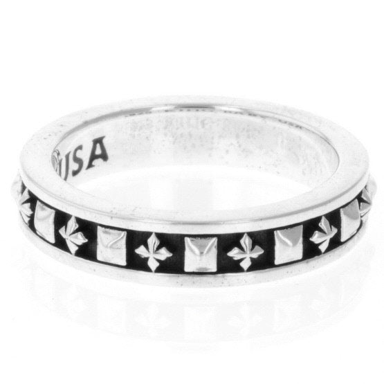 king baby men's cross ring