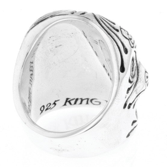 king baby mens skull ring