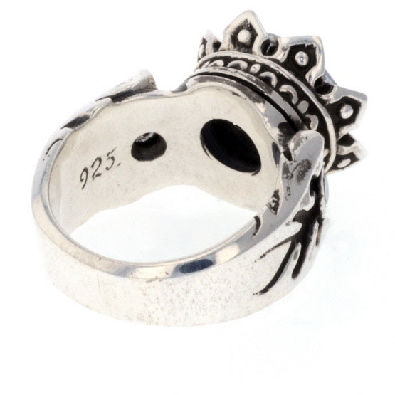 13mm Crown Ring w/ CZ