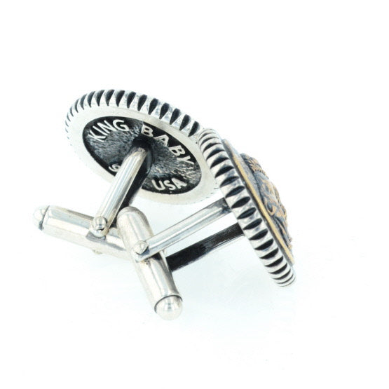 Buffalo Concho Cufflinks