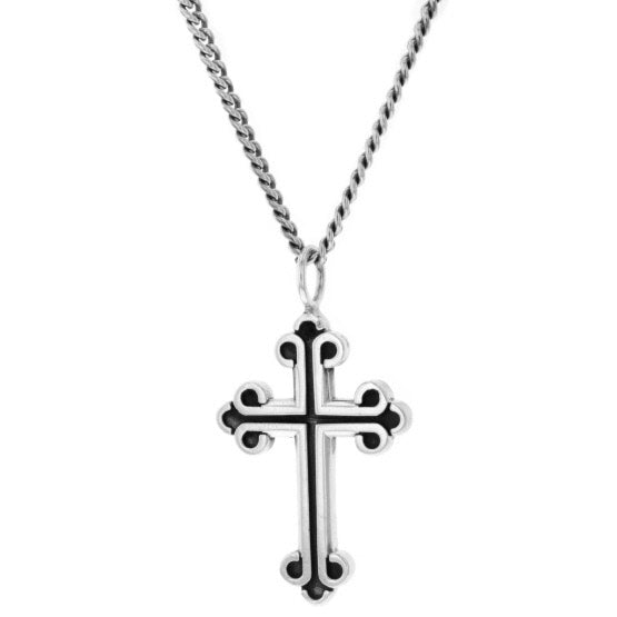 king baby traditional men's cross pendant