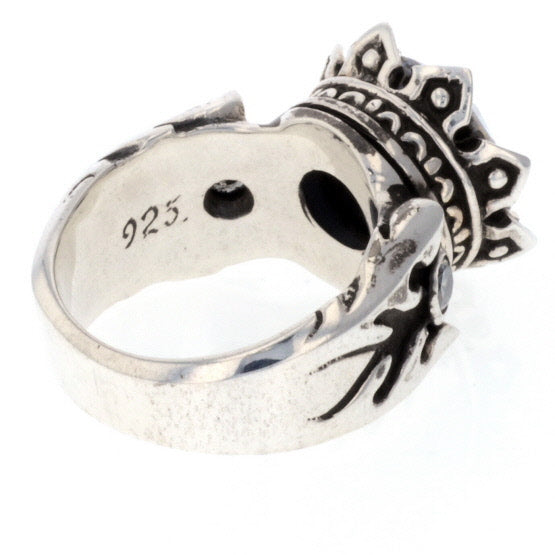 13mm Crown Ring w/ CZ