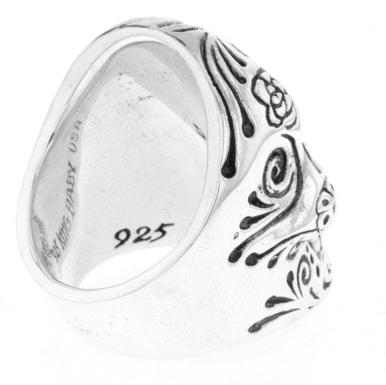 king baby mens skull ring