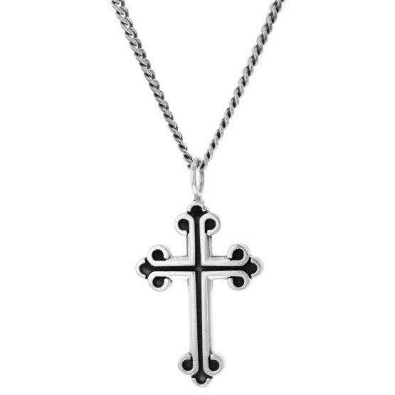 king baby traditional men's cross pendant