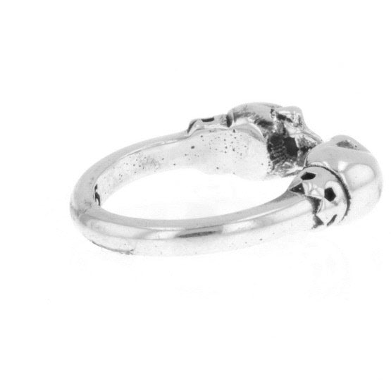 king baby skull mid ring