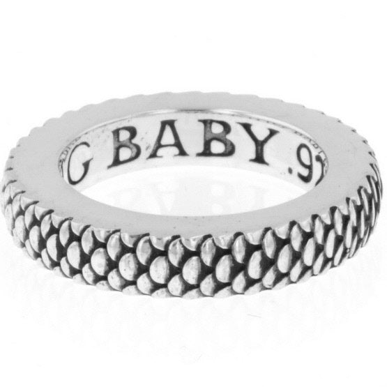 king baby dragon scale ring