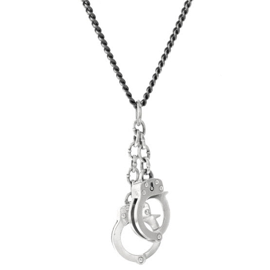 king baby handcuffs pendant