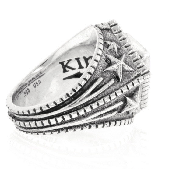 king baby mens star ring