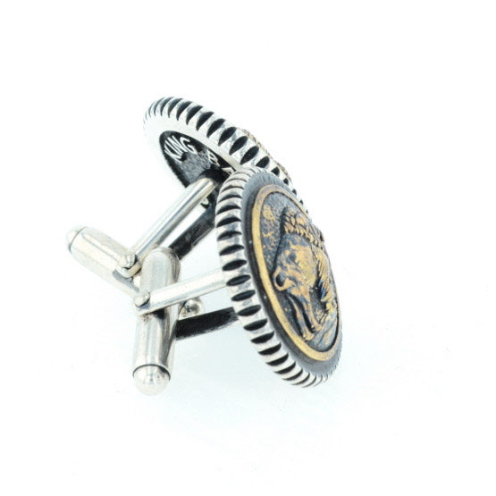 Buffalo Concho Cufflinks