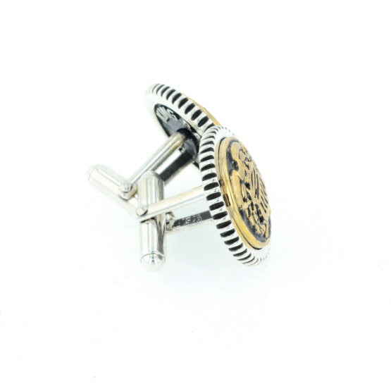 Shield Concho Cufflinks