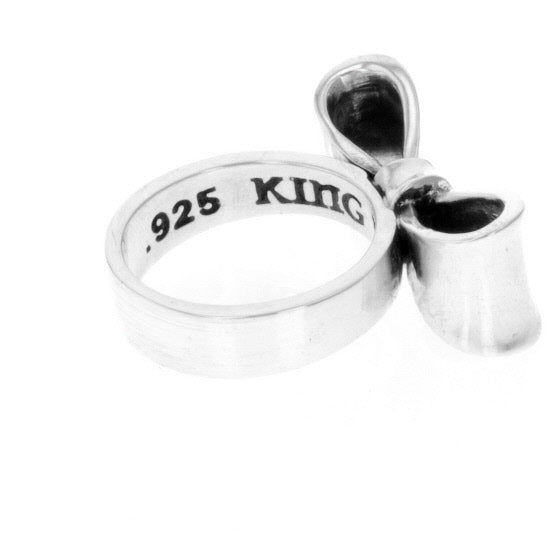 king baby small bow ring