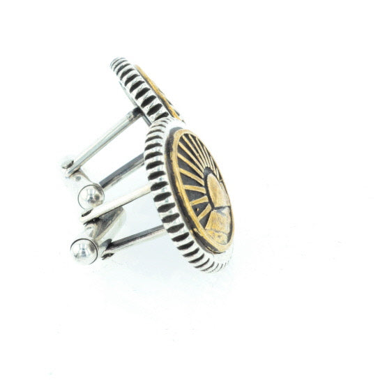 Sun Concho Cufflinks