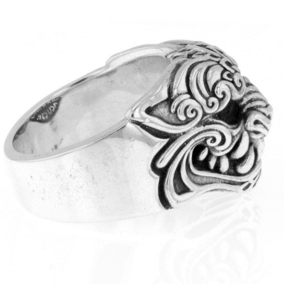 king baby oni mask ring