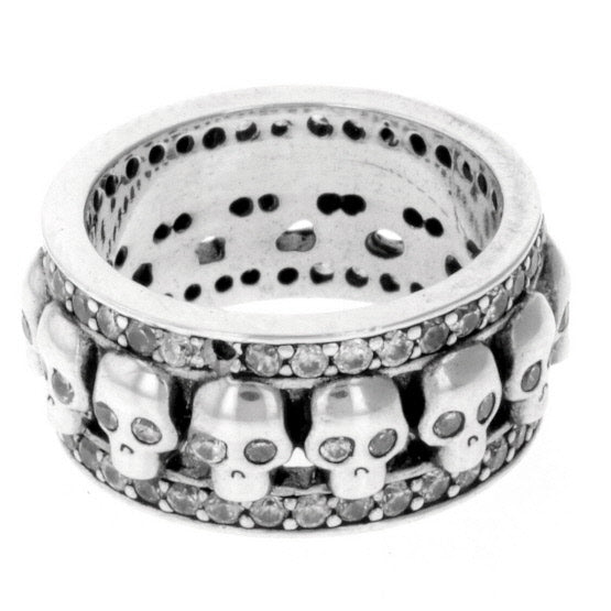 king baby womens skull ring