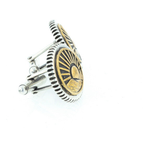 Sun Concho Cufflinks