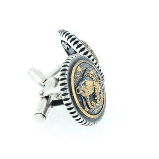 Buffalo Concho Cufflinks