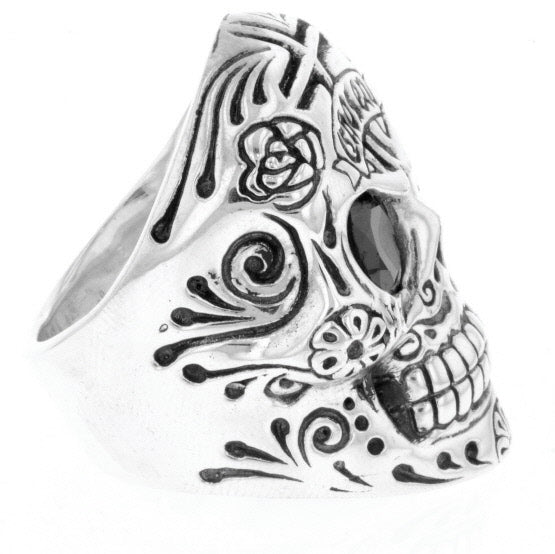 king baby mens skull ring