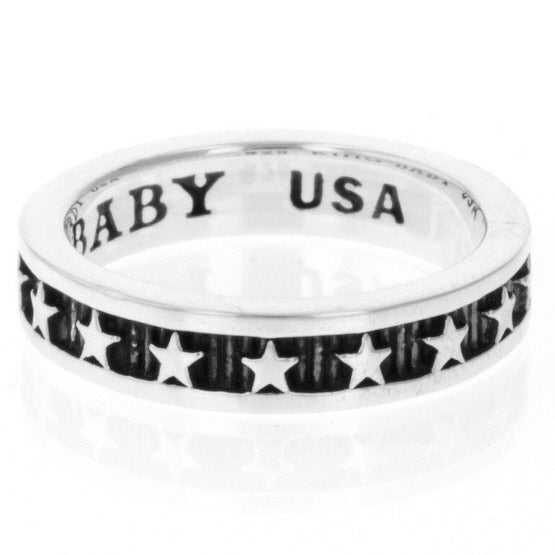 king baby mens star ring